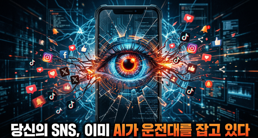 당신은 오늘 몇 번이나 스마트폰을 켰는가. 그리고 그때마다 화면에 나타난 영상과 글은, 과연 누가 골랐는가. 플랫폼이 AI를 내세우기 시작한 이후, 우리는 스스로 콘텐츠를 '선택'한다는 착각 속에서 살아왔다. 