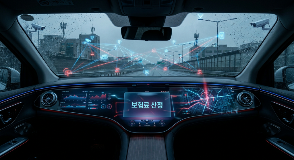 매일 아침 출근길, 당신의 차는 단순히 이동 수단이 아니다. 급제동 횟수, 야간 주행 시간, 과속 패턴, 심지어 어느 도로에서 몇 시에 멈춰 섰는지까지 실시간으로 기록하는 '움직이는 감시 장치'다.