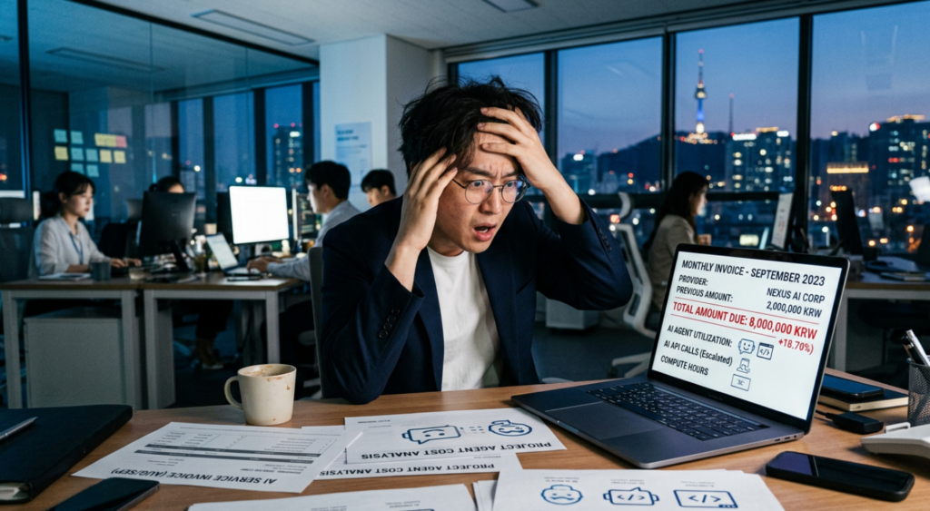 026년 AI 에이전틱(Agentic AI) 시장의 현주소다. 자율적으로 작업을 수행하는 AI 에이전트는 생산성 혁신의 주역으로 떠올랐지만, 그 이면에는 급증하는 비용 부담이라는 복병이 도사리고 있다.