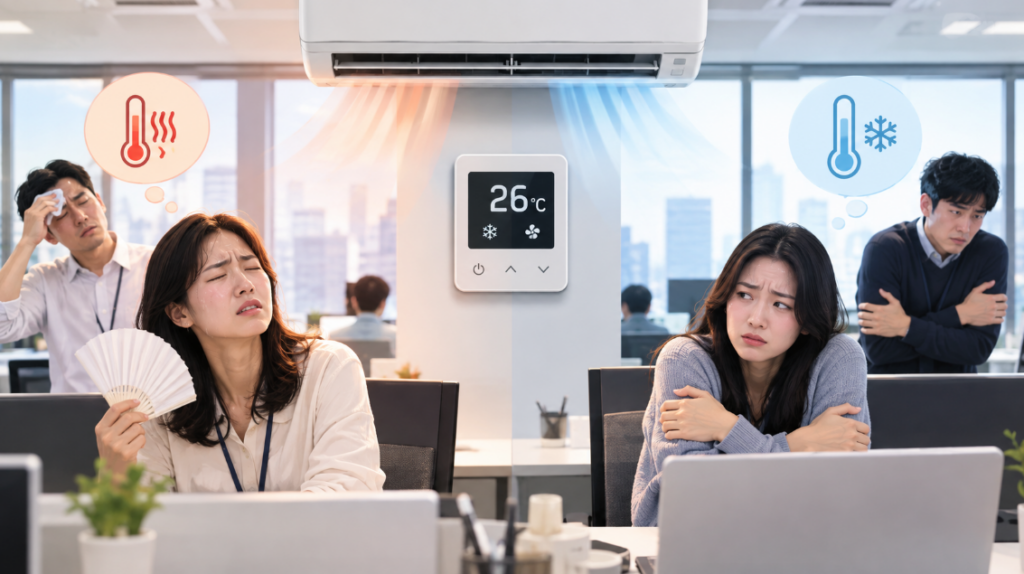 추석 명절이 끝난 9월 28일. 지하철 4호선. 열차 내 비상전화기가 쉬질 않고 울려댔다. "너무 더운데 에어컨 좀 틀어주세요"와 "너무 추운데 에어컨 좀 꺼주세요"라는 정반대 내용이었다.